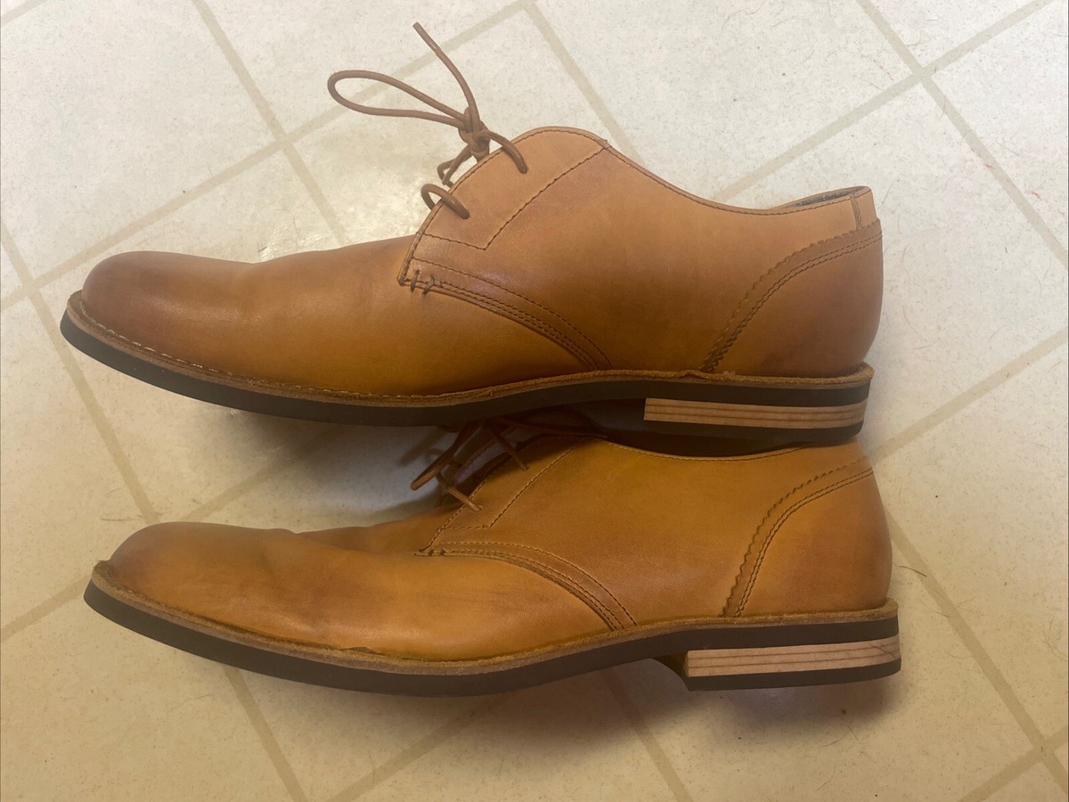 Original Penguin Munsingwear Waylon Tan Leather Oxford Shoes 
