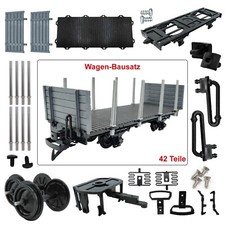 Rungenwagen mit Seitenwänden Selbstbauwagen/Bausatzwagen Spur-G Gartenbahn
