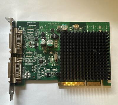 Matrox MGI P65-MDDA8X64F AGP DVI F7129-0001 Video Card