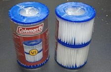 Coleman Type VI Spa/Pool Filter Replacement Cartridges 2-Packs (4 Total)
