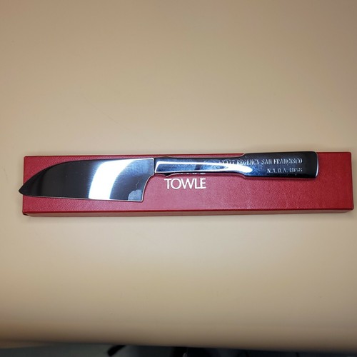 Beautiful Vintage Towle Knife Stainless Steel very with Box RARE - Picture 2 of 11