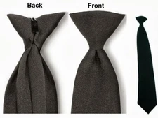 Clip On Polyester Tie
