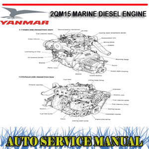 Werkstatthandbuch Servicemanual Yanmar 3JH2 Reihe Werkstatthandbuch Servicemanual Yanmar 3JH2 Reihe