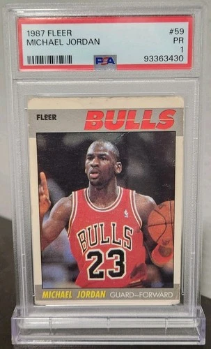 Jordan 1987 Fleer Jordan #59