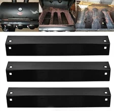 Grill Parts for Chargriller 5050, 3001, 3008, 3030, 4000, 5252, black-3pcs 