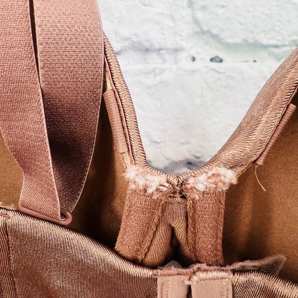 Cacique 40DDD Taupe Leopard Print Comfort Bliss Full Coverage Convertible Strap - Image 4 of 4