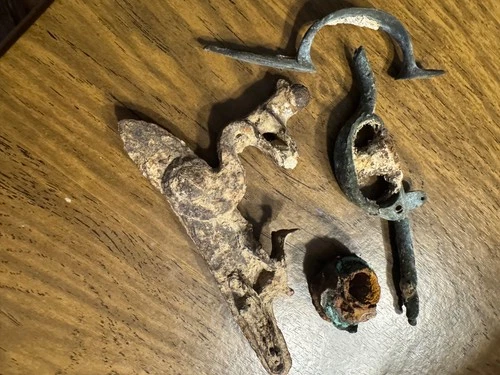 Dug Original Civil War Rifle Parts Lock Plate