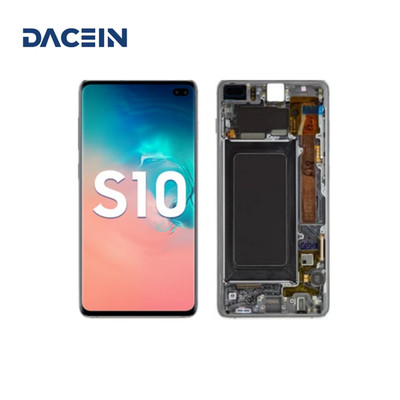 OLED Display für Samsung Galaxy S10  (G973F)mit Rahmen+Tool 12 Monate Garantie