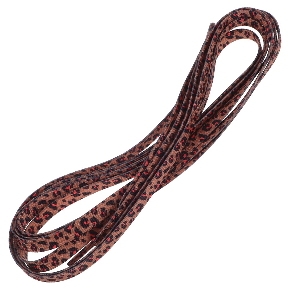 APL 2 Paia Lacci Con Motivo Leopardato Per Scarpe Sportive Adulti