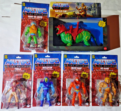 Masters of the Universe Action Figure Bundle Lot 2020 Release NEW
