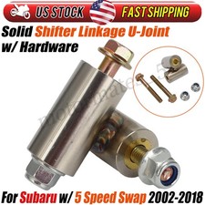 Solid Shifter Linkage U-joint Eliminates Shifter Slop For Subaru 5 Speed 2002-18