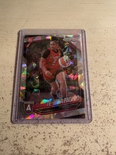 Te-Hina Paopao Prizm Cracked Ice Rookie Card #61