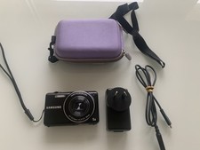 Samsung ST93 16MP 5x Zoom Compact Digital Camera Black Charger & Case 