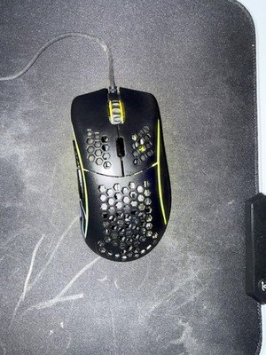 Glorious Model D Wired Optical Gaming Mouse Black Adjustable DPI LED 6 Buttons