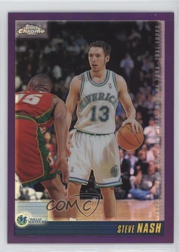 Steve Nash #137 2000 Topps Chrome card