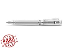 Kaweco STUDENT Transparent Ball Pen, Classic Design, Silver