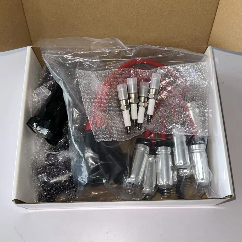 8Pack Ignition Coil+Spark Plug&Wires Set UF262 Fit Chevy Silverado 1500 2500 GMC - Image 2 of 4