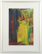 Gerhard Richter Victoria 2 signiert in original Rahmung