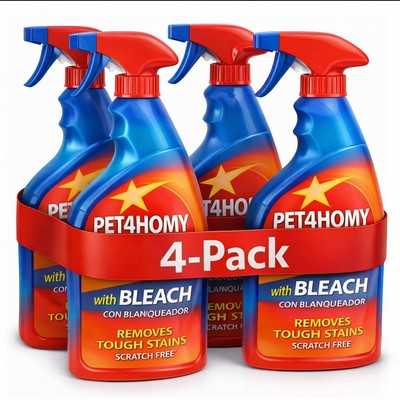Comet Lemon Fresh Scent Cleaner with Bleach Powder, 21 oz Cans (Pack of 4)  ... 