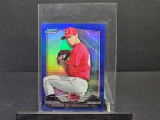 2013 Bowman Chrome - Robert Stephenson Blue /250 #RTR-RS Cincinnati Reds