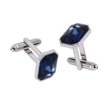 1 Paire Boutons De Manchette En Verre Colore De Diamant De Mode Boutons De 2833