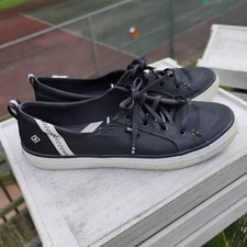 Sperry Crest Vibe Bionic Women  s Size 7 Navy Casual Sneakers STS84568