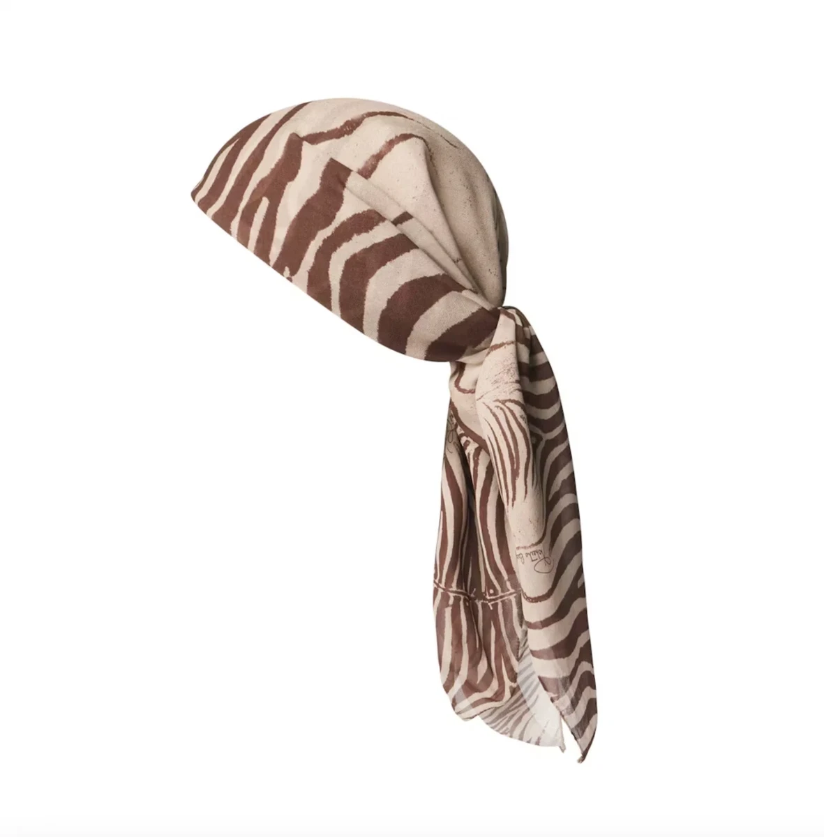 Foulard Roberto Cavalli Vintage – 100% Soie Mousseline – Orange – 43x43 Cm