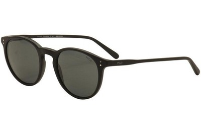 Polo Ralph Lauren Men's PH4110 PH/4110 5284/87 Matte Black Sunglasses 50mm