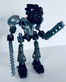 Lego Bionicle 8566 Onua Nuva - complete with instructions and cannister