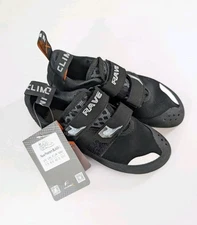 Climb X Rave Phantom Climbing Shoes Black Size US 7.5 EUR 40 UK 9.5