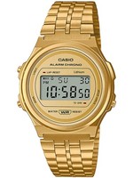 Casio A171WEG-9AEF Damenuhr Edelstahl Vintage Collection Gold