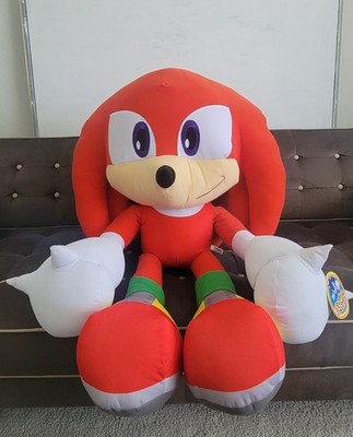 GIANT 36'' Modern Knuckles 2025 Sonic The Hedgehog Plush Toy Factory Sega 