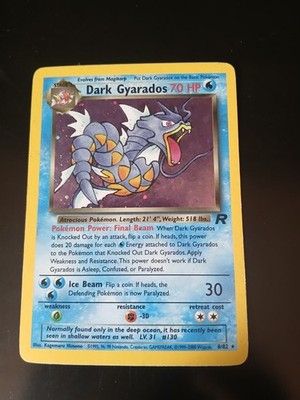 Dark Gyarados 8/82 Team Rocket Holo