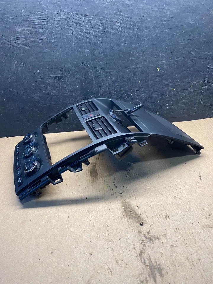 Mazda CX-9 2010 a 2015 radio tablero embellecedor bisel con ventilación aire acondicionado control de clima Q7339 DG Foto 4 de 4