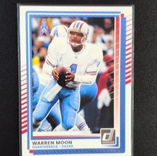 2025 Panini Donruss Warren Moon #186 Houston Oilers Football Base Set Card