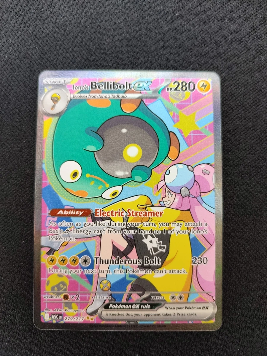 Iono's Bellibolt Ex Pokémon TCG Cards for sale | eBay