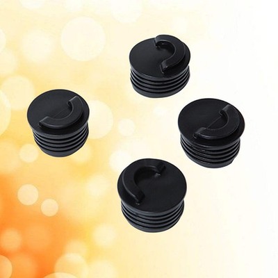  4PCS Kanufittings Verdickter Stopfen Langlebiger Gummi-Wasserdruckwiderstand