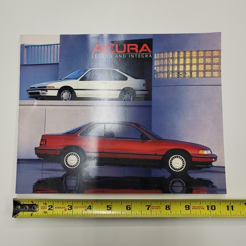 1988 Acura Legend Integra Original Sales Brochure Coupe Sedan Dealer