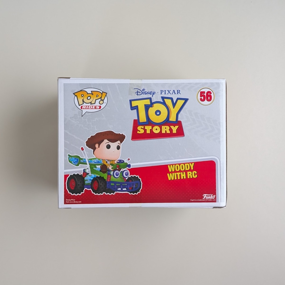 ディズニー　ファンコポップ フィギュア　トイストーリー　RC ウッディ Funko Pop! Rides: Pixar - Woody with RC #56 for sale online