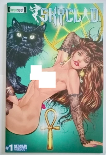 Skyclad #1 Cover D 1:25 Michal Dutkiewicz Wraparound Variant Keenspot ? 9.6 NM+