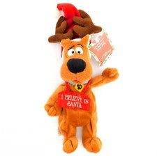 Warner Bros. Scooby-Doo Christmas Plush 'I Believe in Santa' Stuffed Toy