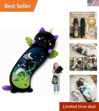 Adorable Long Cat Body Pillow - 20in Extra Soft Plush for Cozy Comfort
