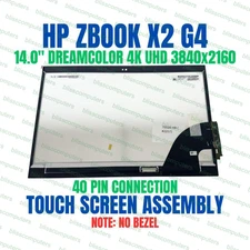 L03245-001 HP ZBook X2 G4 4K DreamColor 14" UHD Display Panel LCD Assembly