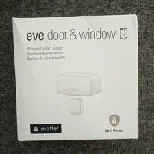 Eve Door & Window Smart Contact Sensor 20EBN9901 For Apple Home