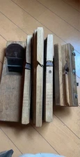 Woodworking Plane Set 5 Piece Compact Planes Used Hand Tools Vintage