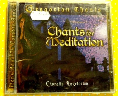 GREGORIAN CHANTS  -  CHANTS FOR MEDITATION - CHORALIS ANGELORUM  - CD 2003 NUOVO