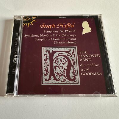 HAYDN Symphony 42, 43, 44 - Hannover Band / CD / HYPERION