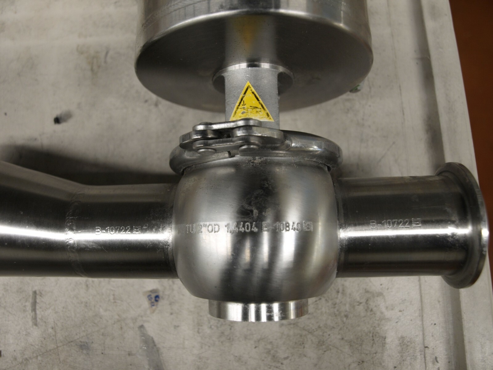 GEA Tuchenhagen 2" Control Valve with T.VIS Controller eBay