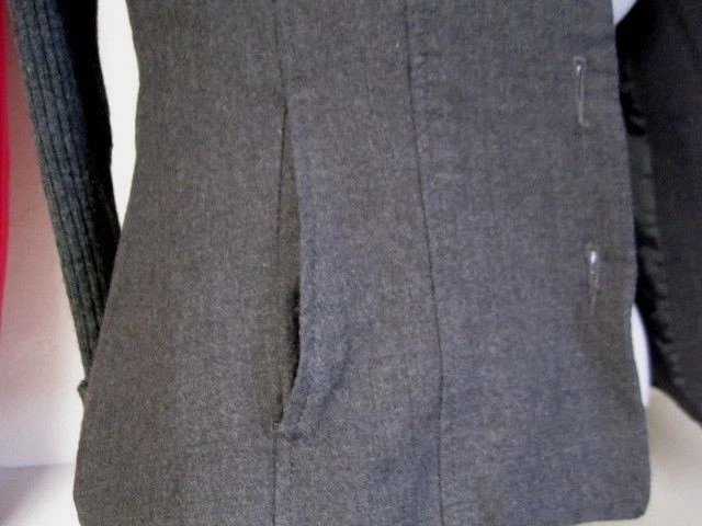 Chaqueta Blazer Abrigo Celine K Paris Nueva York Talla 6 Tejido Lana  Foto 4 de 4