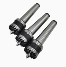 1PC New Wood Lathe Drive Center Turning Spur MT1 MT2 With Spring Loaded Point